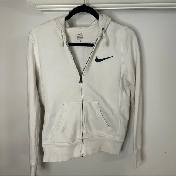 Nike Full Zip Hoodie With Drawstrings - Picture 1 of 3
